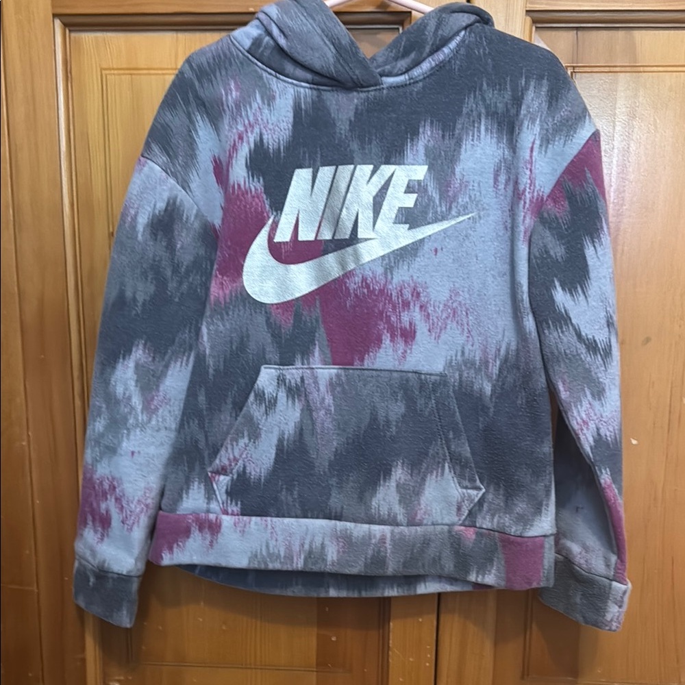 Nike Kids' blue, purple and navy Hoodie